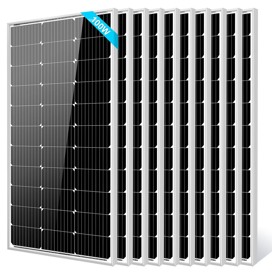 SunGoldPower 100 Watt Monocrystalline Solar Panel