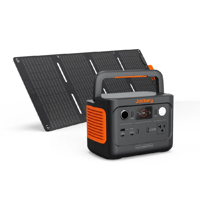 Jackery Solar Generator 300 Plus SolarSaga 40