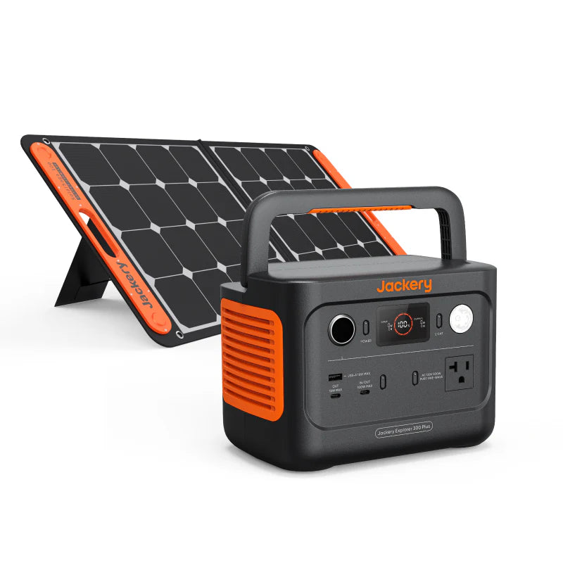 Jackery Solar Generator 300 Plus SolarSaga 40