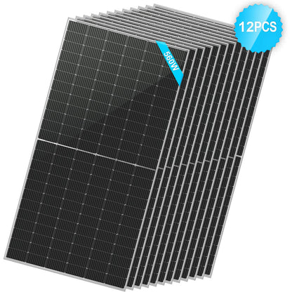 SunGoldPower 560 Watt Bifacial PERC Solar Panel