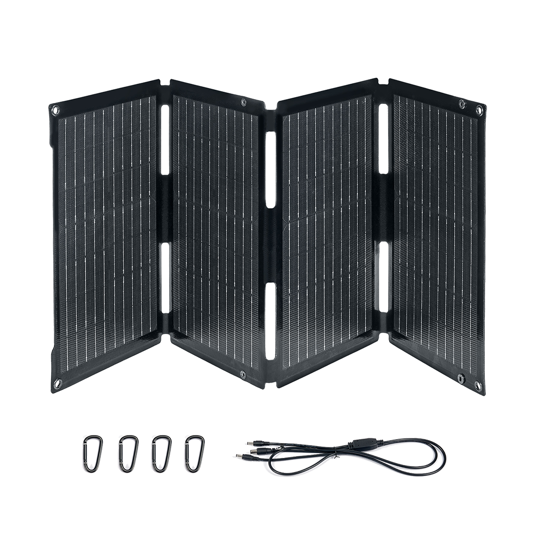 BougeRV 50W Fiberglass Flexible Portable Solar Panel