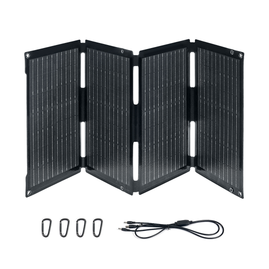 BougeRV 50W Fiberglass Flexible Portable Solar Panel