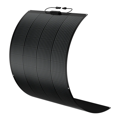 BougeRV Arch 200 Watt Fiberglass Flexible Curved Solar Panel