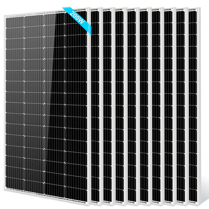 SunGoldPower 200 Watt Monocrystalline Solar Panel