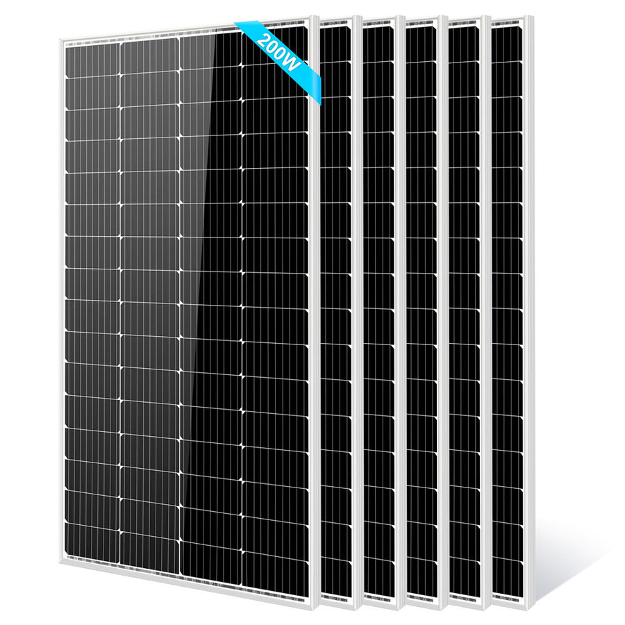 SunGoldPower 200 Watt Monocrystalline Solar Panel