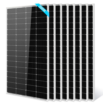 SunGoldPower 200 Watt Monocrystalline Solar Panel