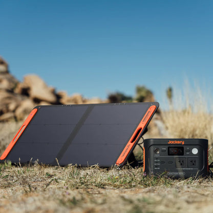 Jackery Solar Generator 600 Plus Solar Panel 100