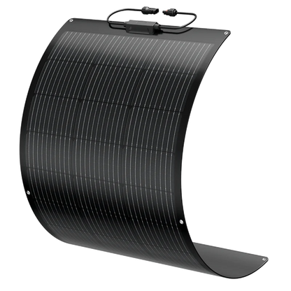 BougeRV Arch 100 Watt Fiberglass Flexible Curved Solar Panel