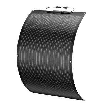 BougeRV Arch 100 Watt Fiberglass Flexible Curved Solar Panel