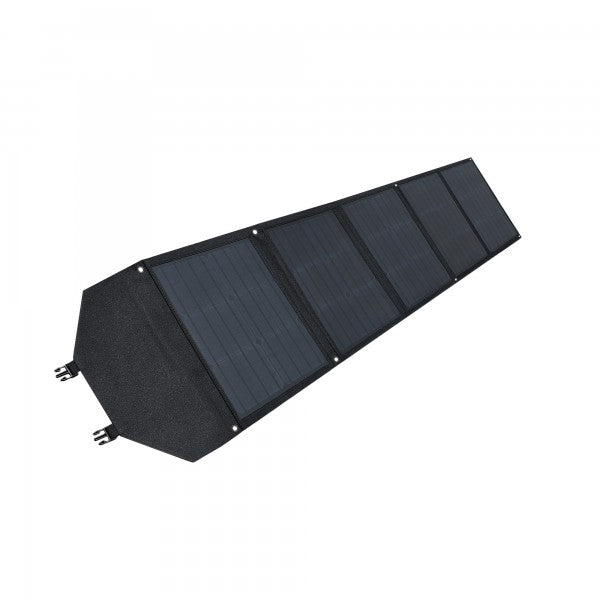 Nature Power 120 Watt Folding Solar Panel with Connecting Cables