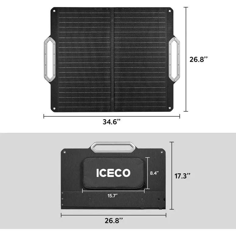 ICECO 80W Foldable Solar Panel