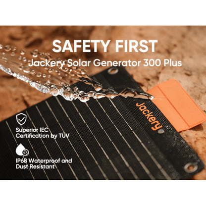 Jackery Solar Generator 300 Plus SolarSaga 40