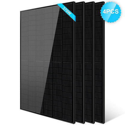 SunGoldPower 370W Mono Black PERC Solar Panel