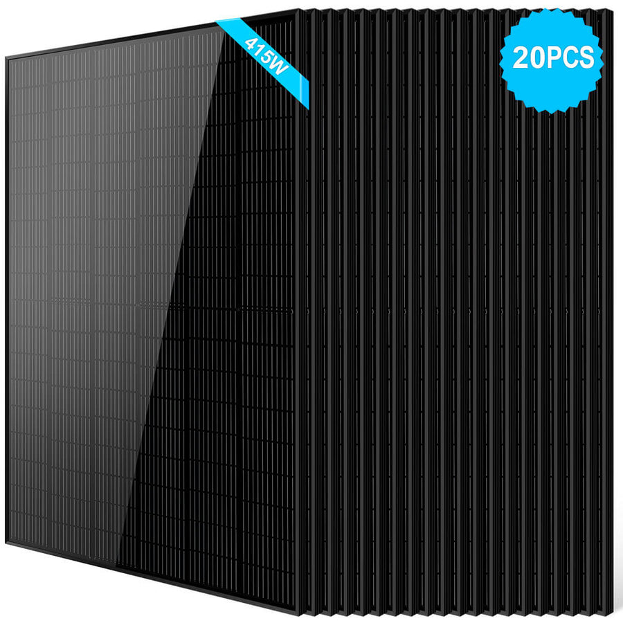 SunGoldPower 415W Mono Black PERC Solar Panel