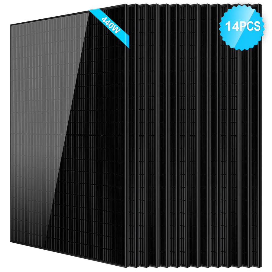 SunGoldPower 440W Mono Black PERC Solar Panel