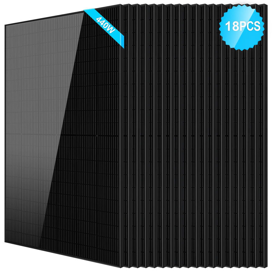 SunGoldPower 440W Mono Black PERC Solar Panel