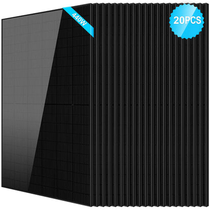 SunGoldPower 440W Mono Black PERC Solar Panel