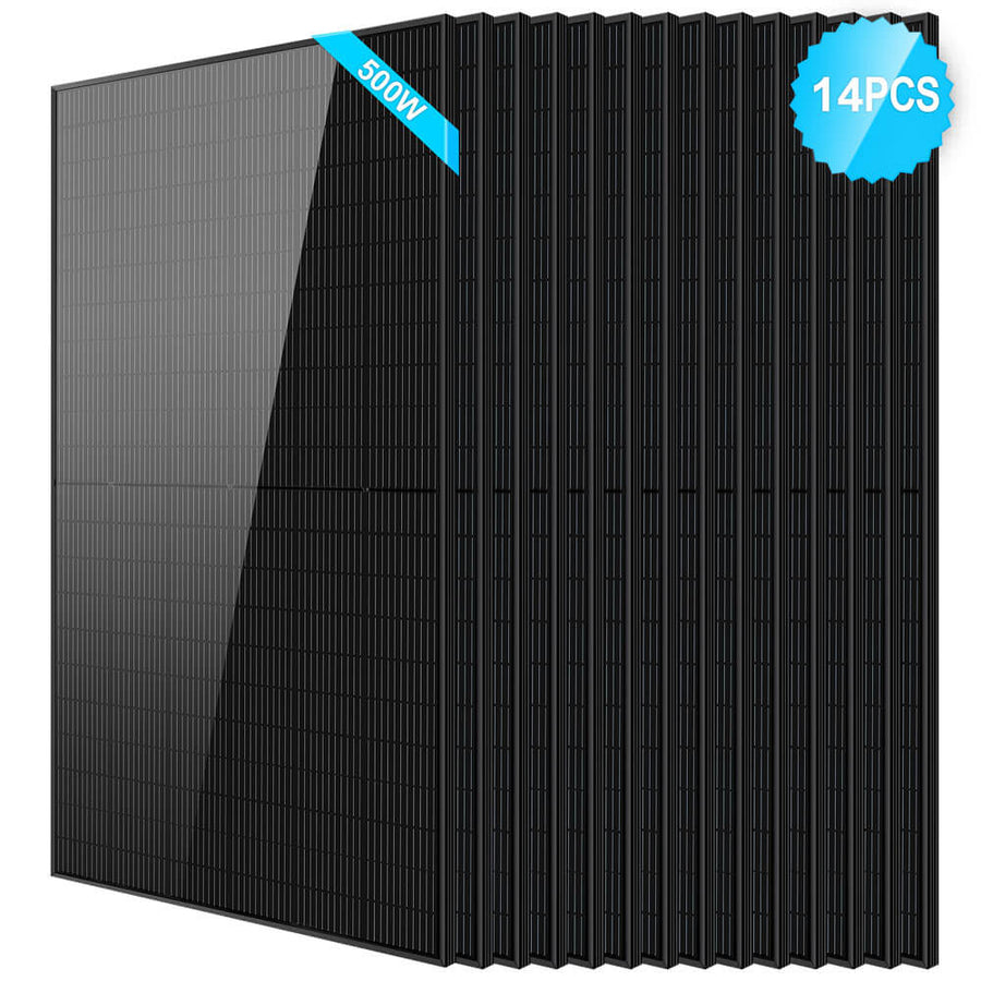 SunGoldPower 500W Mono Black PERC Solar Panel