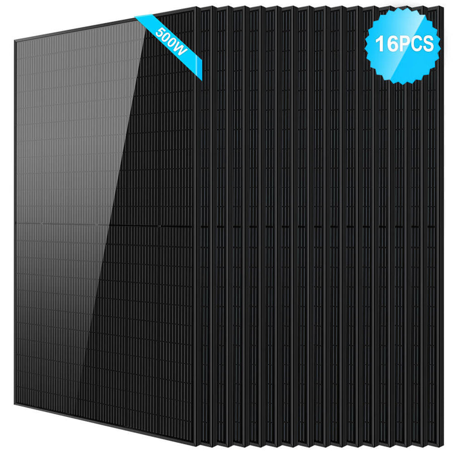 SunGoldPower 500W Mono Black PERC Solar Panel