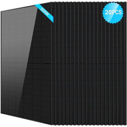 SunGoldPower 500W Mono Black PERC Solar Panel