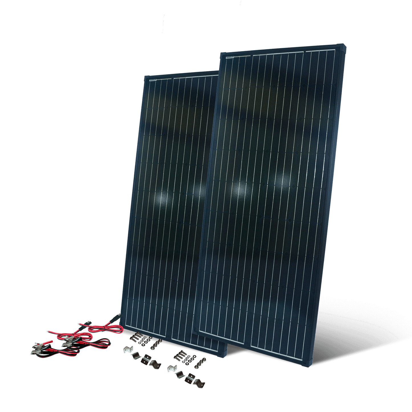 Nature Power 165 Watt Solar Monocrystaline Panel Kit with 2 x Panels & 30 Amp Charge Controller