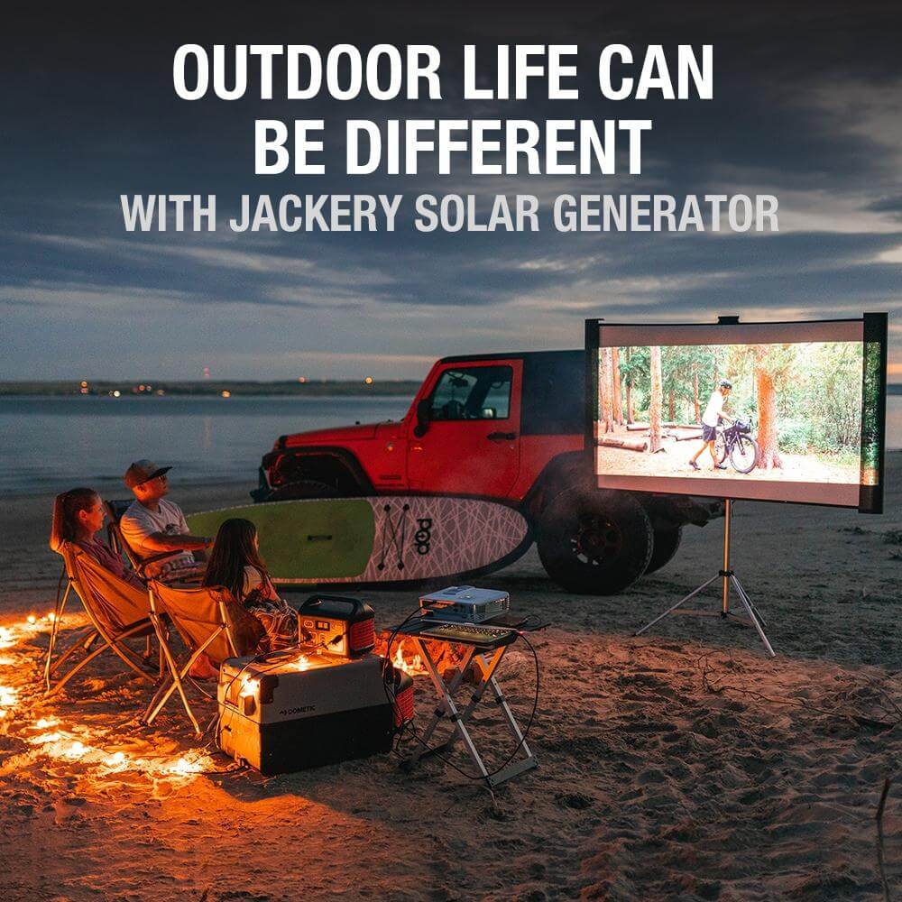 Jackery 550Wh portable power station for outdoors