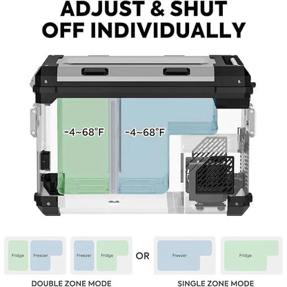 ICECO APL55 Dual Zone 12 Volt Freezer | 55 LT