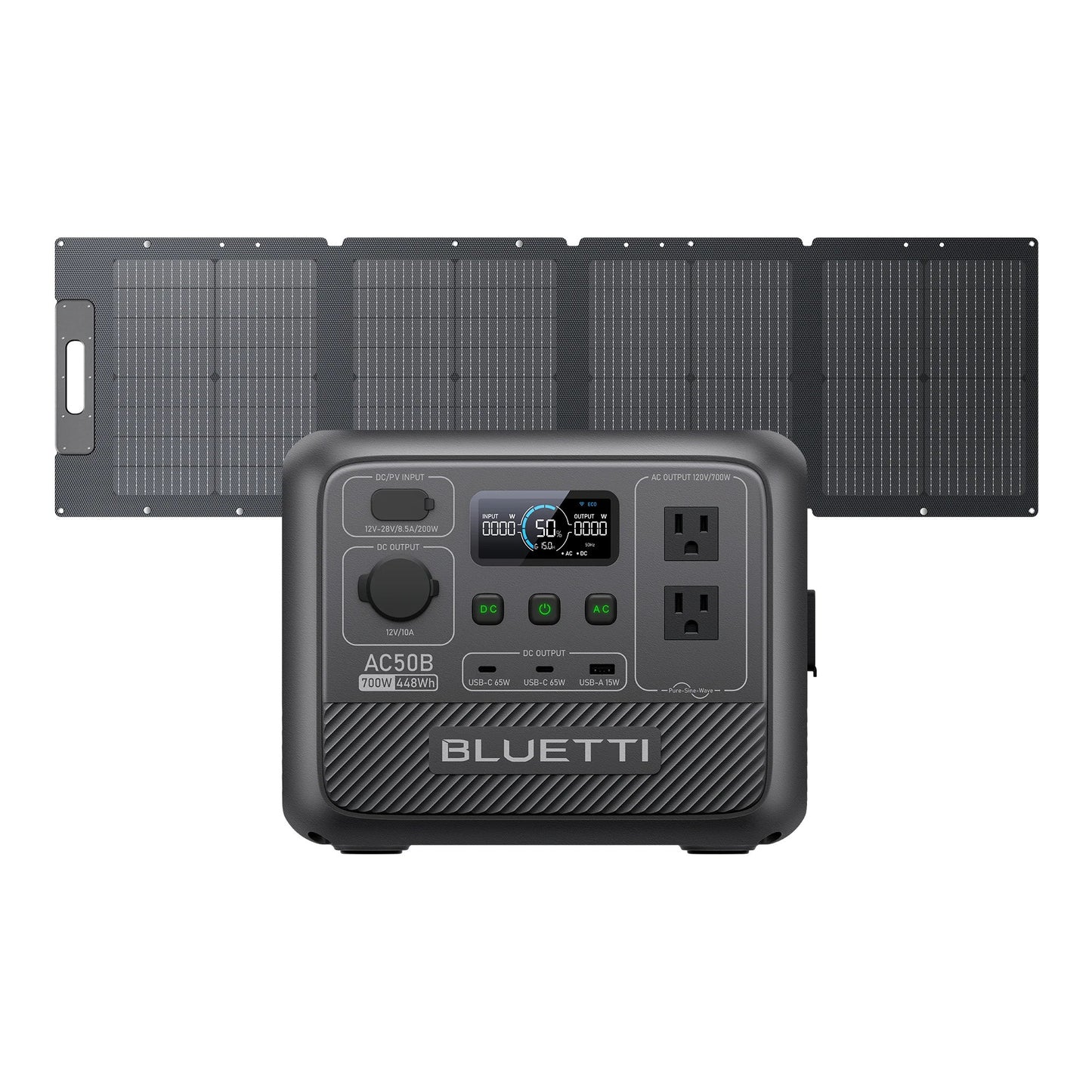 Bluetti AC50B Portable Power Station | 700W 448Wh