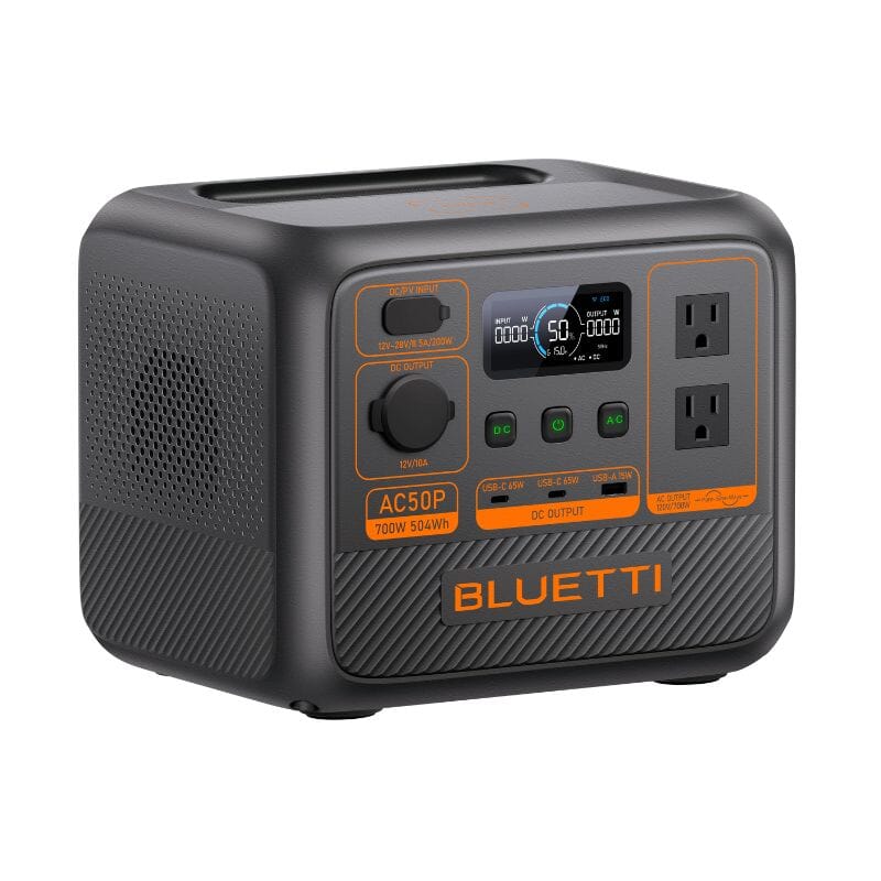 Bluetti AC50P Portable Power Station | 500Wh Solar Generator