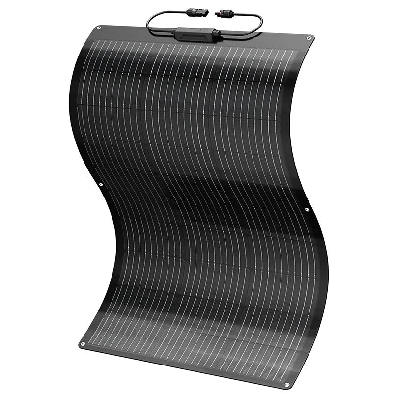 BougeRV Arch 100 Watt Fiberglass Flexible Curved Solar Panel