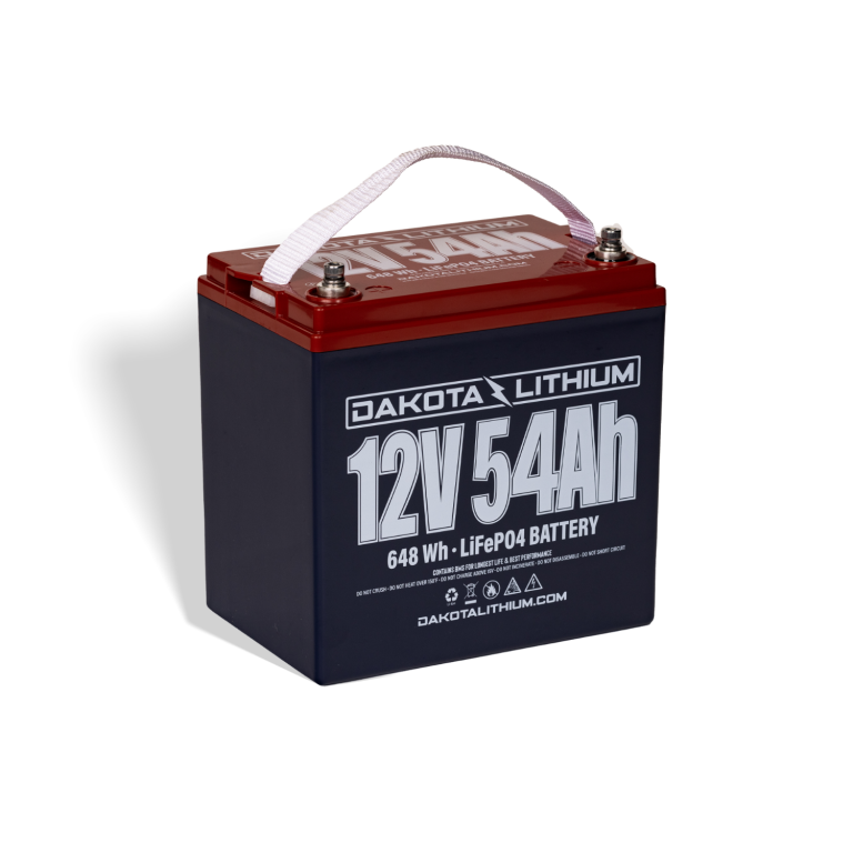 Dakota Lithium 12v 54Ah Deep Cycle LiFePO4 Battery