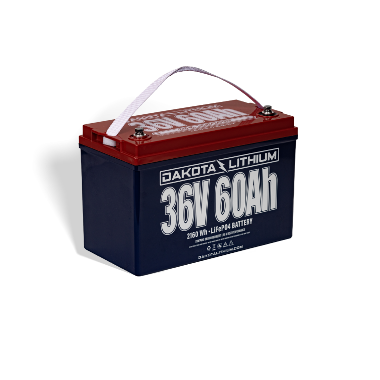 Dakota Lithium 36V 60Ah Deep Cycle LiFePO4 Single Battery