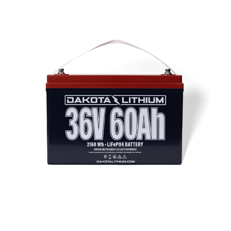 Dakota Lithium 36V 60Ah Deep Cycle LiFePO4 Single Battery