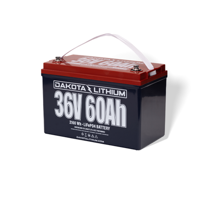 Dakota Lithium 36V 60Ah Deep Cycle LiFePO4 Single Battery