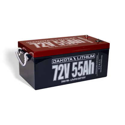 Dakota Lithium 72V 55Ah Deep Cycle LiFePO4 Single Battery