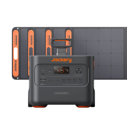 Jackery Solar Generator 3000 Pro Plus 1 x SolarSaga 200