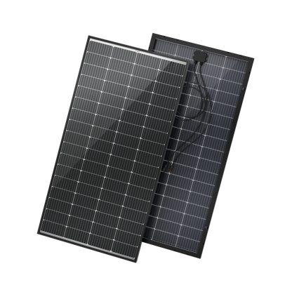 BougeRV 200 Watt Rigid Bifacial 10BB Mono Solar Panel