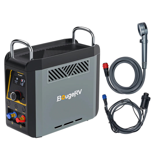 BougeRV Portable Propane Outdoor Camping Water Heater