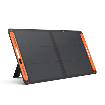 Jackery 100W solar panel to recharge Jackery power station