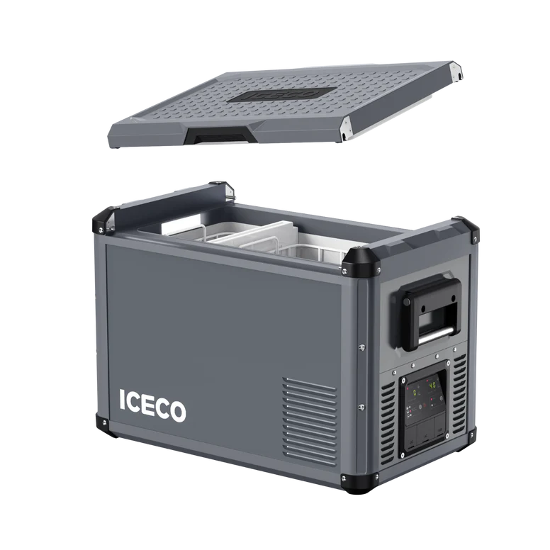 ICECO VL45ProD Dual Zone Portable Freezer - Gray