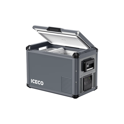 ICECO VL45ProD Dual Zone Portable Freezer - Gray