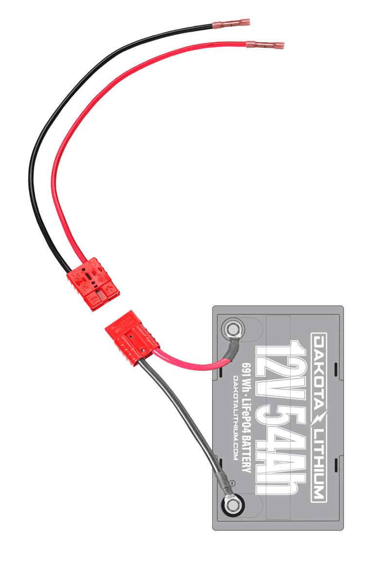 Dakota Lithium 36 Volt Trolling Motor Wiring Kit for a Single 36V Battery